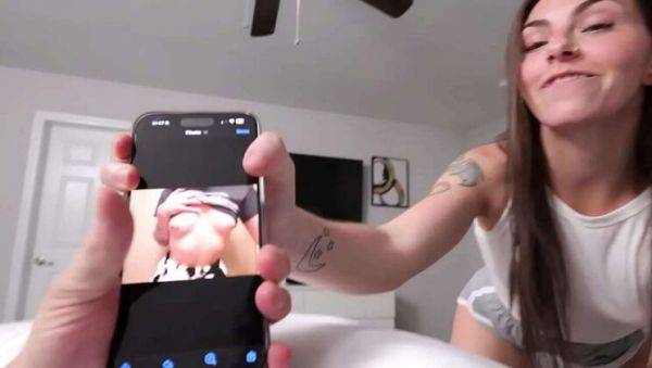 Stepbro Can't Resist Jerking Off to My Sexy Photos - xxxfiles.com on systemporn.com