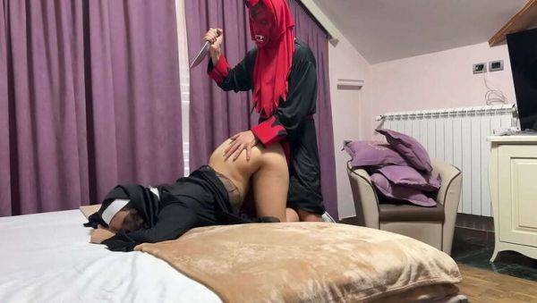 Naughty Nun Rides Dick on Halloween - xxxfiles.com on systemporn.com