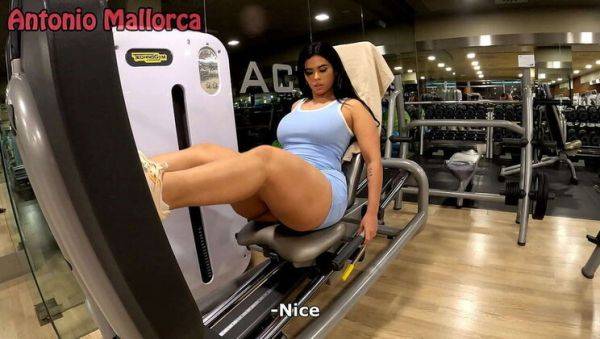 Brazilian Babe with Huge Ass Gets Hardcore Fucking in the Gym - porntry.com - Brazil on systemporn.com