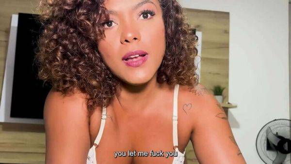 Latina MILF Carla Morelli Gets Fucked by Black Friend in Husband's Bed - porntry.com on systemporn.com