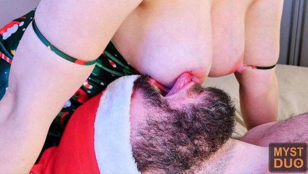 Latin MILF Couple Enjoys Christmas Passion with Nipple Play - xxxfiles.com on systemporn.com