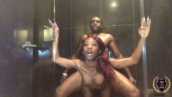 Rome Major Fucks Mini Stallion in Lingerie - xxxfiles.com on systemporn.com