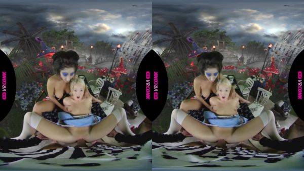 Fantastic Threesome With Alice In Wonderland With Alice Wonderland, Darce Lee And Lovita Fate - upornia.com on systemporn.com