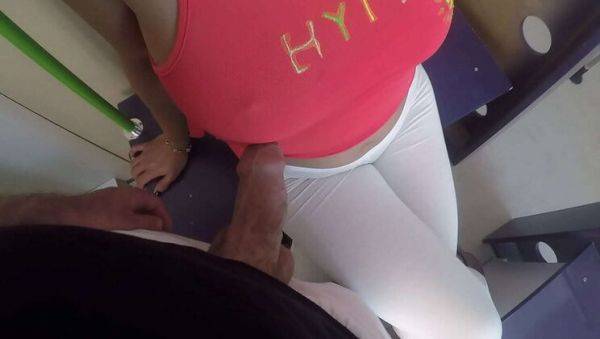 Wild Train Ride with MILF Handjob and Dick Flashing - veryfreeporn.com on systemporn.com