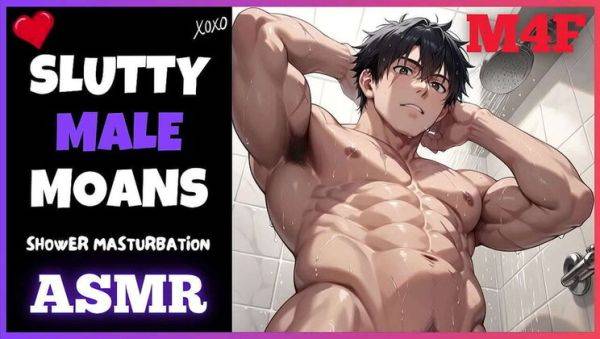 Sexy Male Moans in the Shower for 8 Minutes of Solo Pleasure - porntry.com on systemporn.com