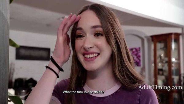 Lesbian Room Mates Hazel Moore and Liz Jordan Enjoy Hot Fun Together - xxxfiles.com - Jordan on systemporn.com