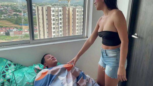 My Big Latino Step Brother Gets Nailed to Recover - xxxfiles.com on systemporn.com