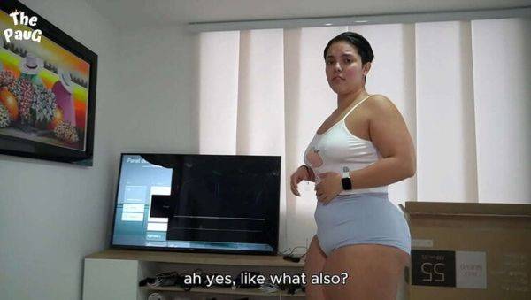 Step Sis Breaks TV with Flip Flop and Repays with Hot Sex - xxxfiles.com on systemporn.com