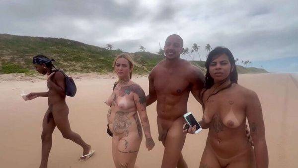 Nude Beach Fun with Hot Teens in Bahia - xxxfiles.com on systemporn.com