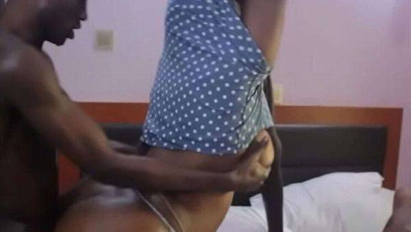 Black MILF Neighbor Takes Two Huge Cocks While Husband's Away - porntry.com on systemporn.com