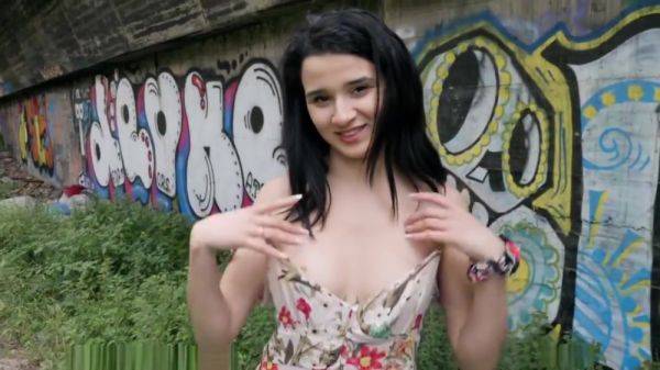 Pikaper On The Street And Fucked Dark-haired chick With Beautiful Tits - Mia Navarro - txxx.com on systemporn.com