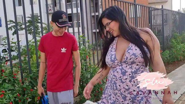 Pregnant MILF Savannah Watson Gets Fucked on Stairs byNeighbor - porntry.com - Mexico - Britain - Usa - Brazil - France - Spain - Italy - Germany - Canada - Japan - Czech Republic on systemporn.com