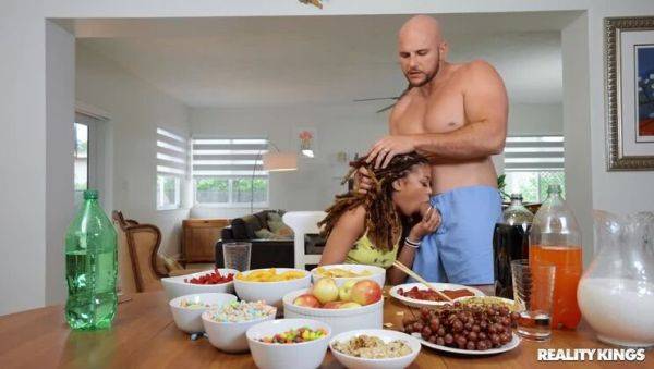 Jeni Angel's Handjob Action - Ebony Interracial - porntry.com on systemporn.com