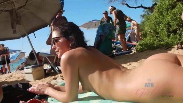 Zoe Bloom's Day Out at the Nude Beach - Amateur Pov - xxxfiles.com on systemporn.com