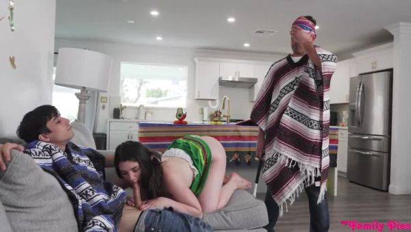 Filling My Step-Sis's Piñata with Alyx Star and Big Tits - porntry.com on systemporn.com