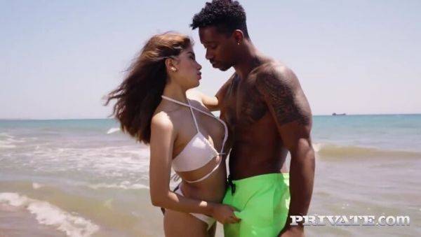 Beach Orgy with Red Head Influencer - xxxfiles.com on systemporn.com