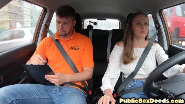 Petite driving student cunt stretched - txxx.com on systemporn.com