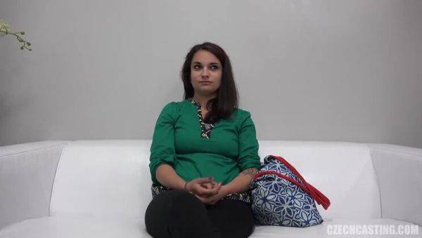 Attractive Jitka: Big Tits & Brunette Casting - veryfreeporn.com - Czech Republic on systemporn.com