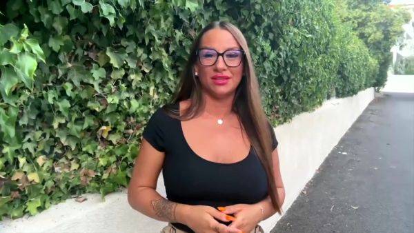French Glasses Girl Mila and her HUGE TITS come back in front of the camera - hotmovs.com - France on systemporn.com