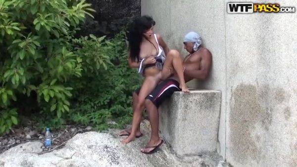 Bella Margo & Eric: Thailand Getaway - Day 8: Outdoor Farewell, Pt. 2 (Big Cock, POV, Brunette) - xxxfiles.com - Thailand on systemporn.com