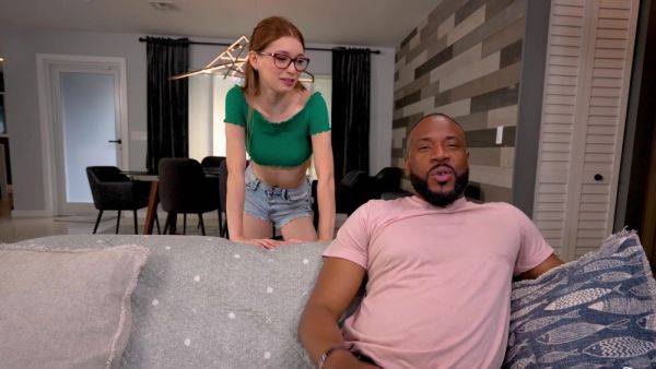 Ginger slut craves the guy's BBC hard in her bush and in her mouth - xbabe.com on systemporn.com