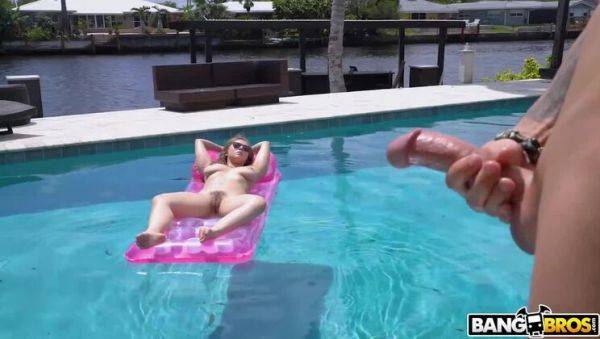Sunbathing My Large Breasts Resulted in Hot Sex - Lena Paul with Tyler Steel - porntry.com on systemporn.com