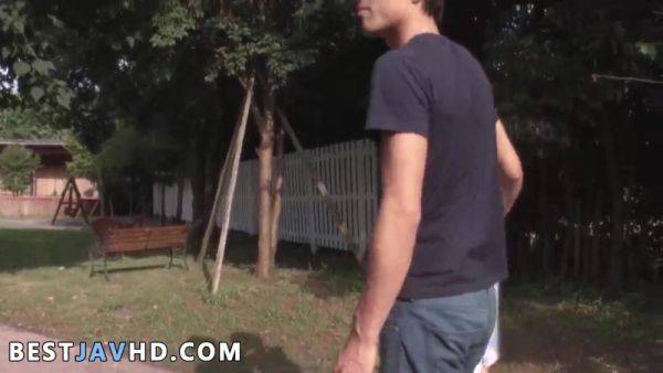 Japanese romping in outdoor with scorching Yuuka Kaede - upornia.com - Japan on systemporn.com