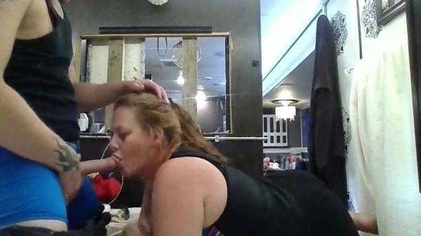 A Sexy Bbw Neighbor Gives Me A Blowjob - hclips.com on systemporn.com