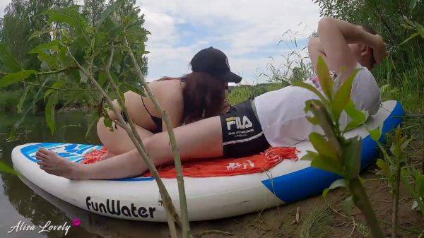 Eric Nuts And Alisa Lovely - He Fucked Me Doggystyle During An Outdoor River Trip - Amateur Couple Sex 5 Min - hclips.com on systemporn.com