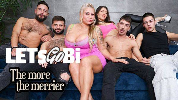 The More, the Merrier! Booty Call Turns into Bisexual Fuck Fest at LetsGoBi - txxx.com on systemporn.com