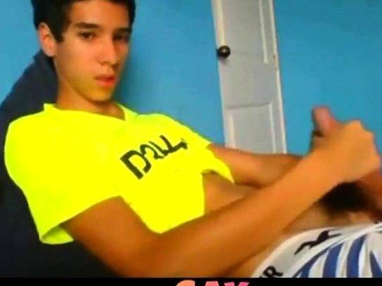 Latino Twink Shows Off When Jerking - drtuber.com on systemporn.com