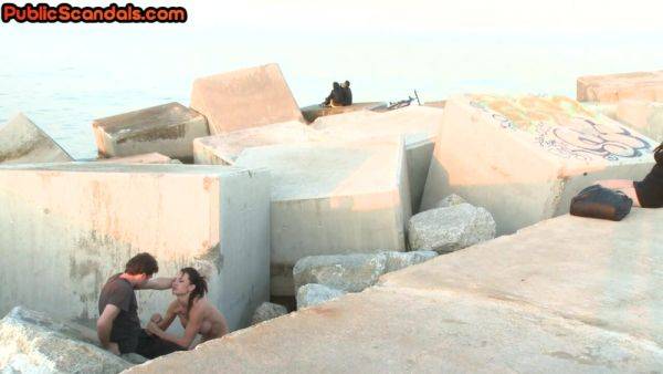 Public deepthroat slut with bigboobs sucks cock outdoor - txxx.com on systemporn.com