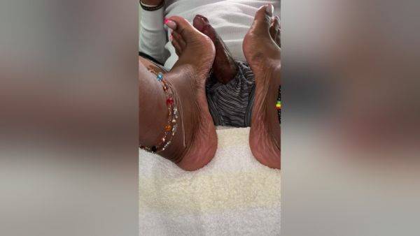 Stepdad Wanted A Foot Massage But Couldnt Control His Hard Dick - hclips.com on systemporn.com