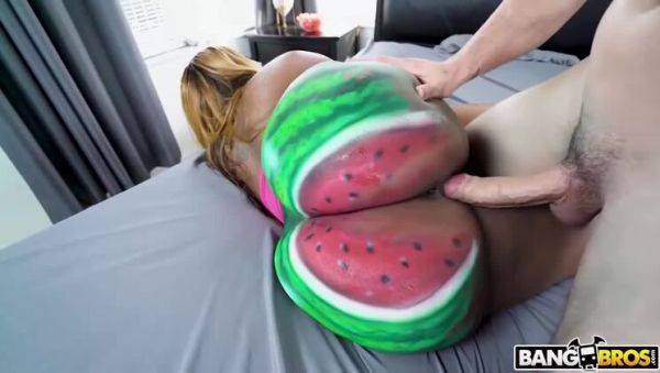 Victoria Cakes: Banging That Watermelon Booty in POV - porntry.com on systemporn.com