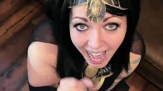 Cinnamon Anarchy - Egyptian Goddess Cleopatra Face Fucked - drtuber.com - Egypt on systemporn.com