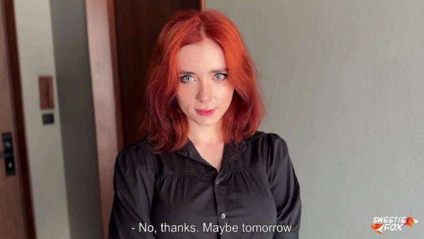 A Gorgeous Redhead Rejected Yet Invited for Intimate Moments - veryfreeporn.com on systemporn.com