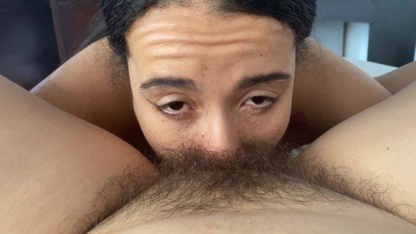 Sucking Her Delicious Hairy Pussy - upornia.com - Colombia on systemporn.com