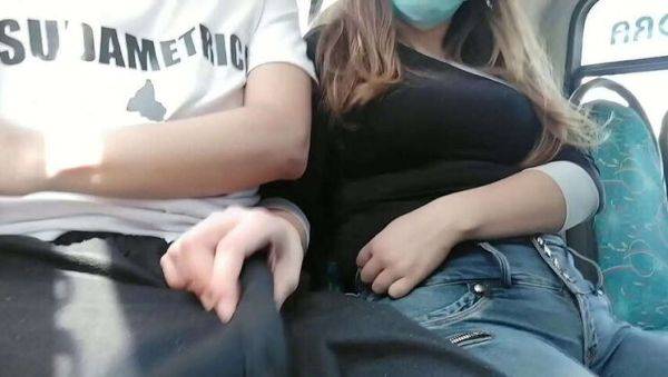 A mysterious woman gropes my dick on the bus: Public flash and handjob - xxxfiles.com on systemporn.com