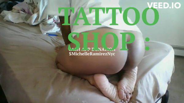 Tattoo Shop Brown Caramel Body Ink - desi-porntube.com - India on systemporn.com