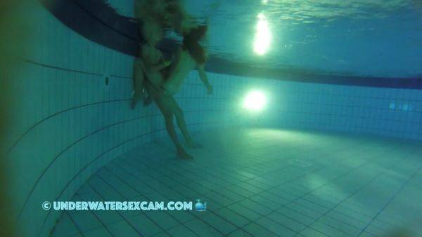 First Time Teen 18+ Couple Underwater Sex Part 2 - hclips.com on systemporn.com