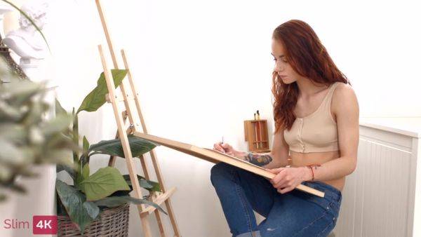 Fragile Redhead Tempted Into Sensual Sex With Her Boyfriend - upornia.com on systemporn.com