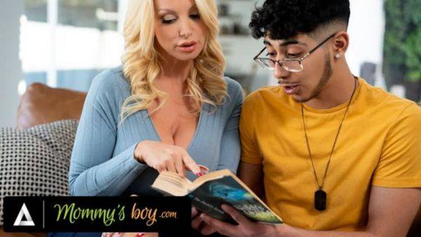MOMMY'S BOY - Stepson Realizes MILF Brittany Andrews Used Him As Inspiration For Erotic Novella - txxx.com on systemporn.com