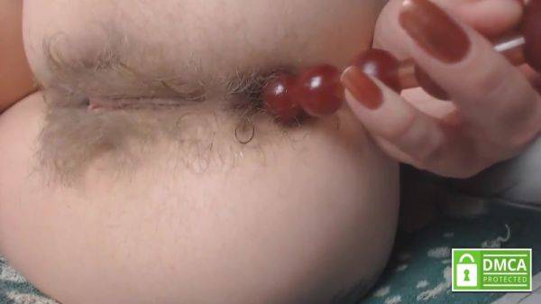 Close Up Playing With Different. Pushing Out Anal Beads Without Hands From Sexy Hairy Asshole - upornia.com on systemporn.com