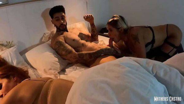 Wedding Night Blowjob: Lucy Deville and Matheus Castro - xxxfiles.com on systemporn.com