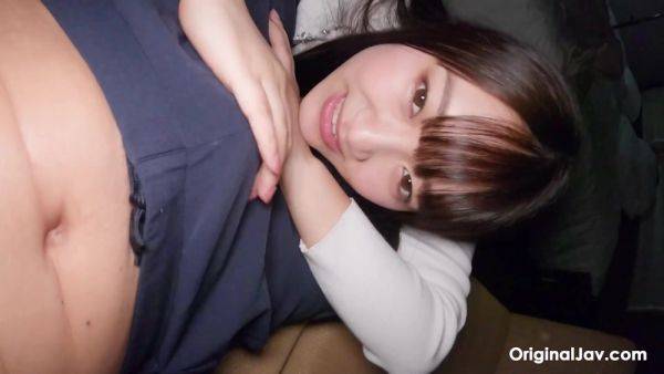 Japanese busty chick gets finger fucked and banged hard by new boyfriend - anysex.com - Japan on systemporn.com