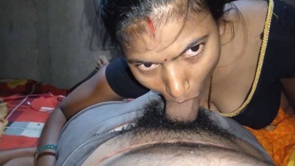Bhabhi Blowjob In Mouth - desi-porntube.com - India on systemporn.com