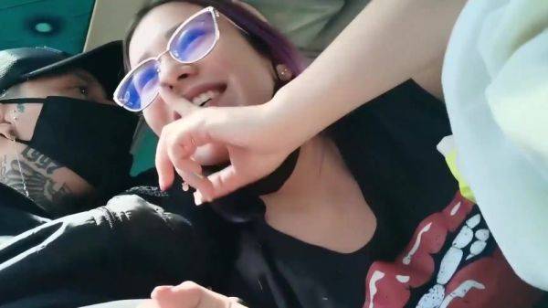 Risky creampie fuck on the bus - Real Amateur - anysex.com on systemporn.com