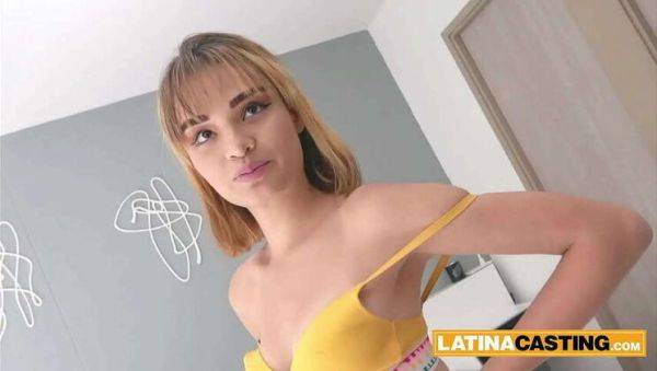 Slim Inexperienced 18-Year-Old Colombian Sweetheart Experiences Fake Model Audition - veryfreeporn.com - Colombia on systemporn.com