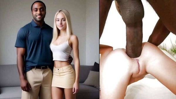 My Stunning Blonde Spouse Engulfed in Flames by Her Enormous Black Lover - BBC Surprise! - porntry.com on systemporn.com