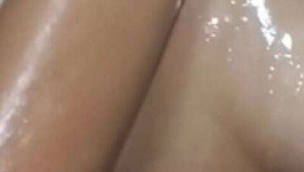 Latina Teen 18: Stunning College Girl Bathing After Anal Play. Genuine Home Video - porntry.com on systemporn.com